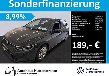 VW Golf Volkswagen VIII 1.5 eTSI DSG Life LED+ Kamera Keyless