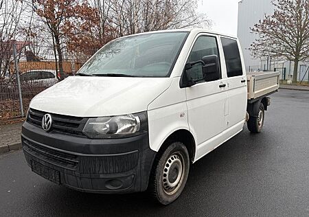 VW T5 Transporter Volkswagen , Pritsche - Doppelkabine, 2.0 D
