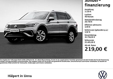 VW Tiguan Allspace Volkswagen 1.5 LIFE 7SITZE AHK LM18 EKLAPPE