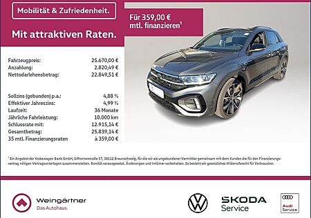 VW T-Roc Volkswagen R-Line 1.5 l TSI, Black Style, Matrix LED,