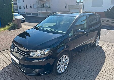 VW Touran Volkswagen 2.0 TDI DSG Highline Navi Kamera Alcantar