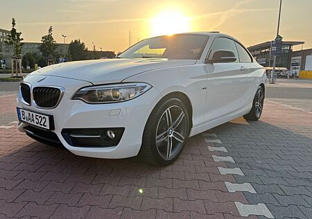 BMW 220d F22 Sport Line TUV Neu Schiebedach