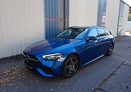 Mercedes-Benz C 220 d T Autom. AMG Line PANO LED Kamera Leder