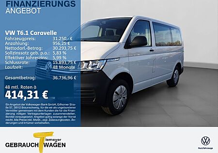 VW T6 Caravelle Volkswagen T6.1 Caravelle 9-SITZE KLIMA DAB
