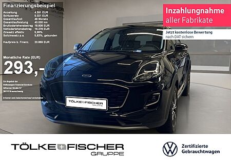 Ford Puma 1.0 EcoBoost Titanium ACC Navi FLA SHZ AHK