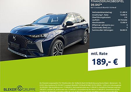 DS Automobiles DS7 Crossback BlueHDi 130 Rivoli