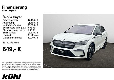 Skoda Enyaq iV 80x Sportline Navi,AHK,Wärmepumpe