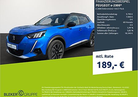 Peugeot 2008 e- Elektromotor 136 GT Pack