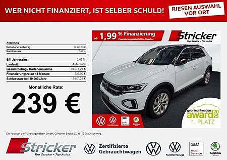 VW T-Roc Volkswagen Style 1.5TSI DSG 239,-ohne Anzahlung AHK N