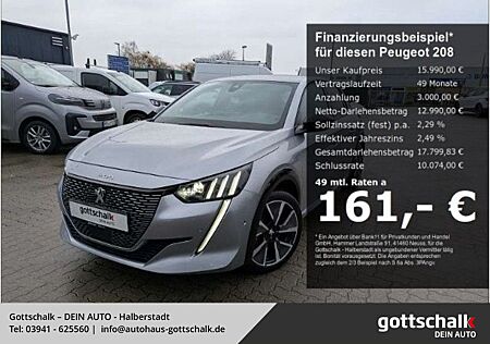 Peugeot e-208 208 e- GT KLIMA PDC SHZ RÜCKFAHRKAMERA NAVI LED