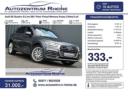 Audi Q5 quattro S-Line 360° Pano Virtual Memory Kessy