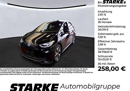 VW ID.3 Volkswagen Pro AHK Wäpu ACC Matrix