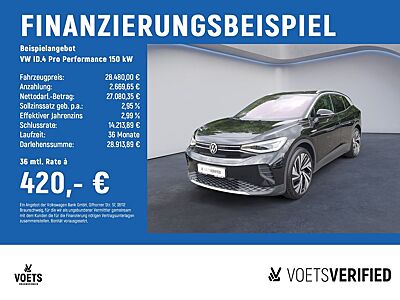 Volkswagen ID.4 Pro Performance 150 kW MATRIX+RearView+NAVI