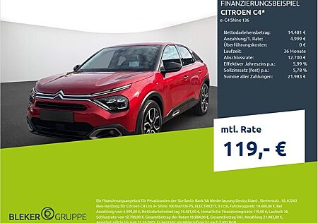 Citroën C4 e- Shine 136
