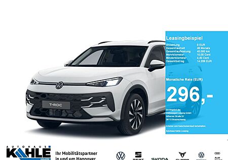 VW T-Roc Volkswagen Life 1.5 l eTSI CarPlay ACC AHK LED Navi