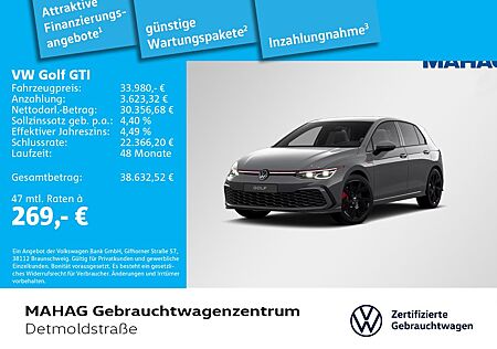 VW Golf Volkswagen VIII GTI 2.0 TSI Leder IQ.Light Navi ParkPi