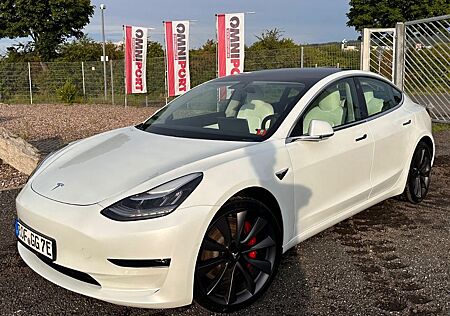 Tesla Model 3 gebraucht kaufen Tesla Model 3 Performance Dual AWD 20 + 19 inch white