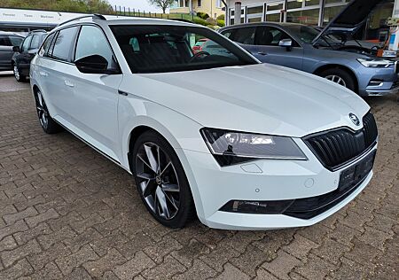 Skoda Superb Combi 2,0 TDI Sportline 2.Hand AHK