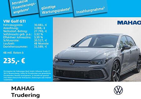 VW Golf Volkswagen VIII GTI 2.0 TSI BlackStyle IQ.Light Navi P