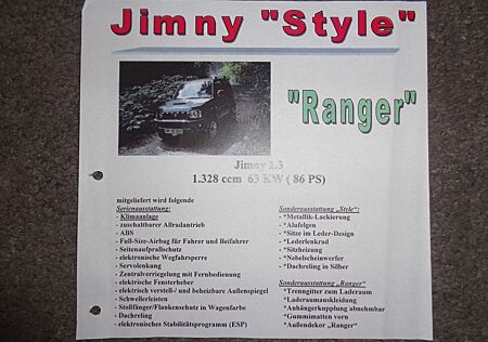 Suzuki Jimny 1.3 Style Ranger Guter Zustand