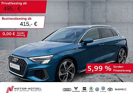 Audi A3 Sportback 40 TDI QU S-LINE MATRIX+NAV+B&O+RFK