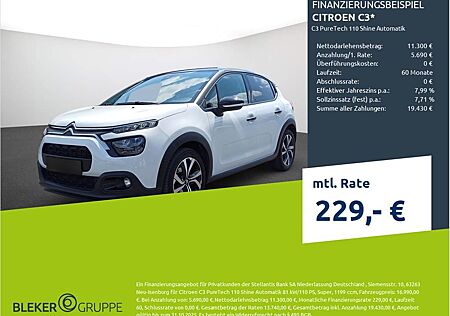 Citroën C3 PureTech 110 Shine Automatik
