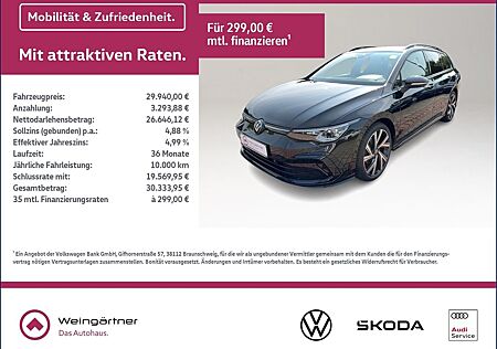 VW Golf Volkswagen Variant 1.5 eTSI R-Line, LEDPlus, BlackStyl