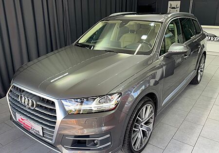 Audi Q7 gebraucht kaufen Audi Q7 50 TDI QUATTRO|LEDER|NAVI|7-SITZER|AHK|22"