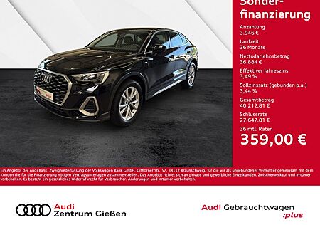 Audi Q3 Sportback 35 TDI S-tronic S line Navi Kamera