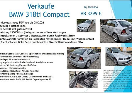 BMW 318i ti compact mit M Sportpaket