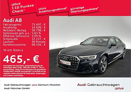 Audi A8 60 TFSI e qu. DigiMatrix/Allradlenkung/B&O/Ma