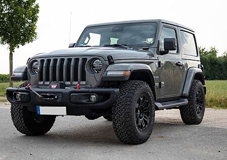 Jeep Wrangler Seilwinde, Unterfahrschutz, BFG