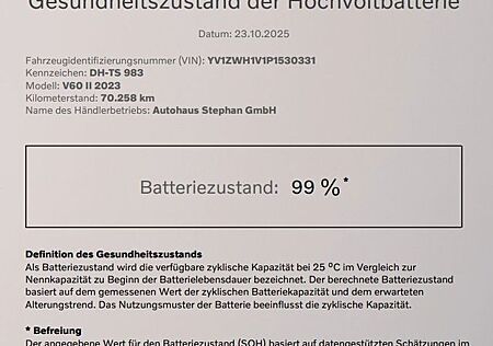 Volvo V60 gebraucht kaufen Volvo V60 Recharge T6 AWD PLUS DARK AHK GARANTIE