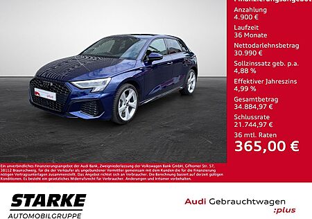 Audi A3 Sportback 40 TFSI e S tronic S line Navi LED
