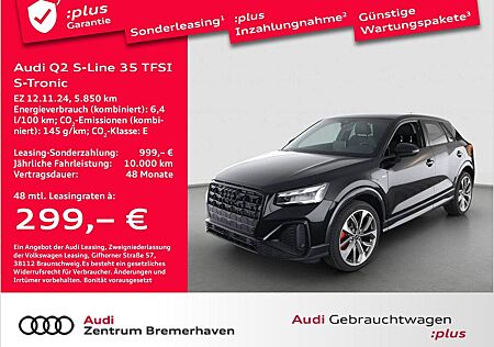 Audi Q2 S-LINE 35 TFSI S-TRON. RAUTE MATRIX AHK SONOS