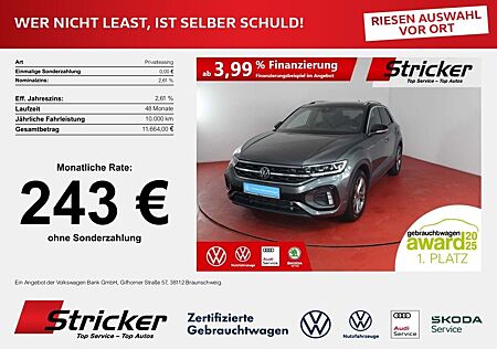 VW T-Roc Volkswagen R-Line 2.0TDI DSG 243,-ohne Anzahlung Nav