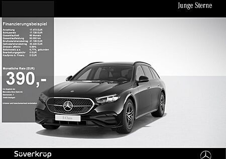 Mercedes-Benz E 220 T d , AMG NIGHT KAMERA SPUR DISTR AHK PDC