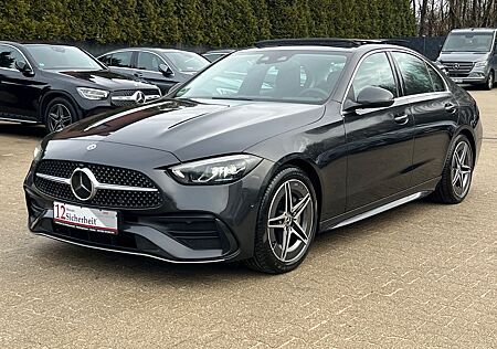 Mercedes-Benz C 220 C220d Lim.AMG LINE-9G-TR-PANODACH-LEDER-R.CAM-