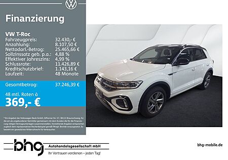 VW T-Roc Volkswagen 2.0 TDI SCR DSG R-Line