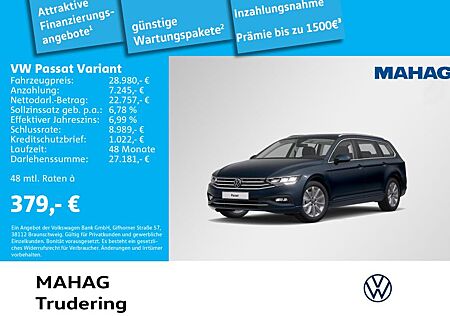 VW Passat Variant Volkswagen Business 2.0 TDI AHK LED Navi Par
