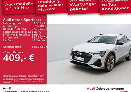 Audi e-tron Sportback 55 QUA*S-LINE*AHK*ACC*MATRIX**