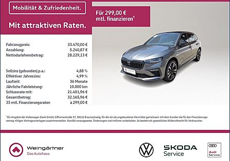 Skoda Scala Monte Carlo 1,5 TSI, Travel Assist, pACC,