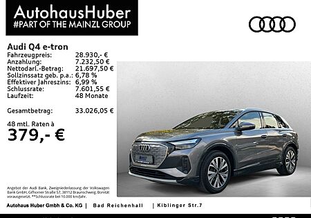 Audi Q4 e-tron gebraucht kaufen Audi Q4 e-tron 35 Pano SHZ Virtual PDC