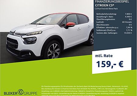 Citroën C3 PureTech 83 Shine Pack