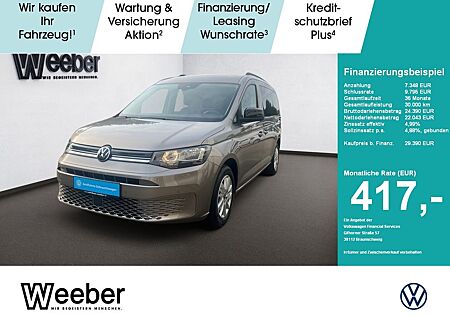 VW Caddy Volkswagen Life Maxi AHK PDC KAMERA 7-SITZE DAB ALU M