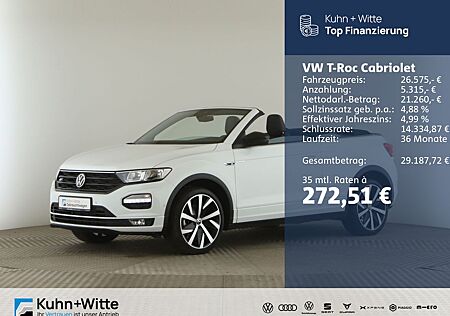 VW T-Roc Volkswagen Cabriolet 1.5 TSI R-Line *LED*RFK*SHZ*Navi