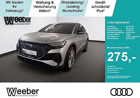 Audi Q4 e-tron Q4 Sportback e-tron S-Line Black 21 AHK MATRIX W