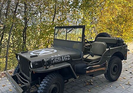 Jeep Willys Overland Scout Car Oldtimer H-Zulassung