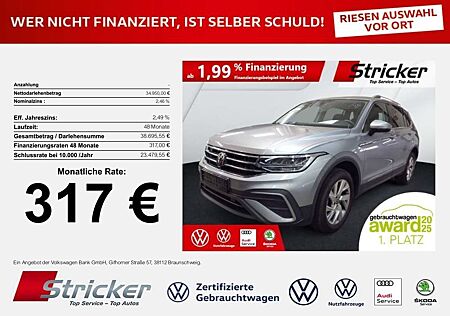 VW Tiguan Allspace Volkswagen Life 2.0 DSG 317,-ohne Anzahlung