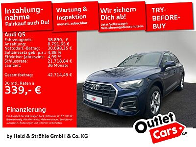 Audi Q5 40 TDI qu. S tronic LED NAV+ AHK PANO SHZ PDC